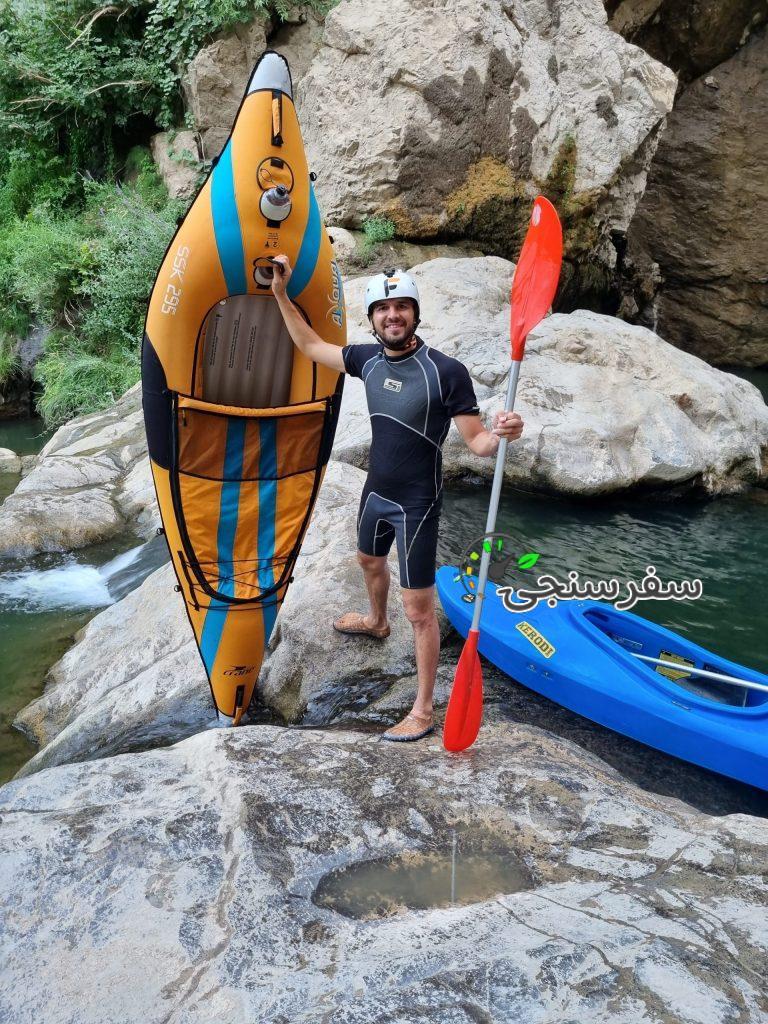 یونس صباغی مجری تور رفتینگ، قایقرانی، دره نوردی سردشت