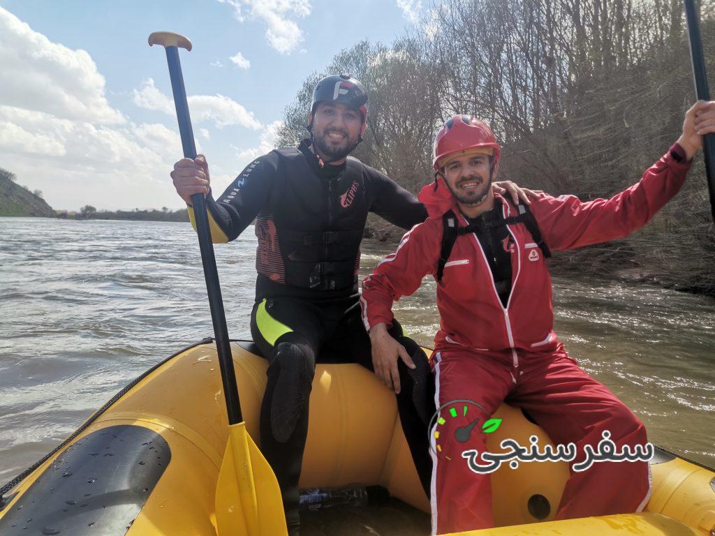یونس صباغی مجری تور رفتینگ، قایقرانی، دره نوردی سردشت