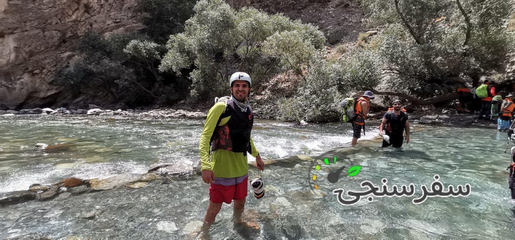یونس صباغی مجری تور رفتینگ، قایقرانی، دره نوردی سردشت