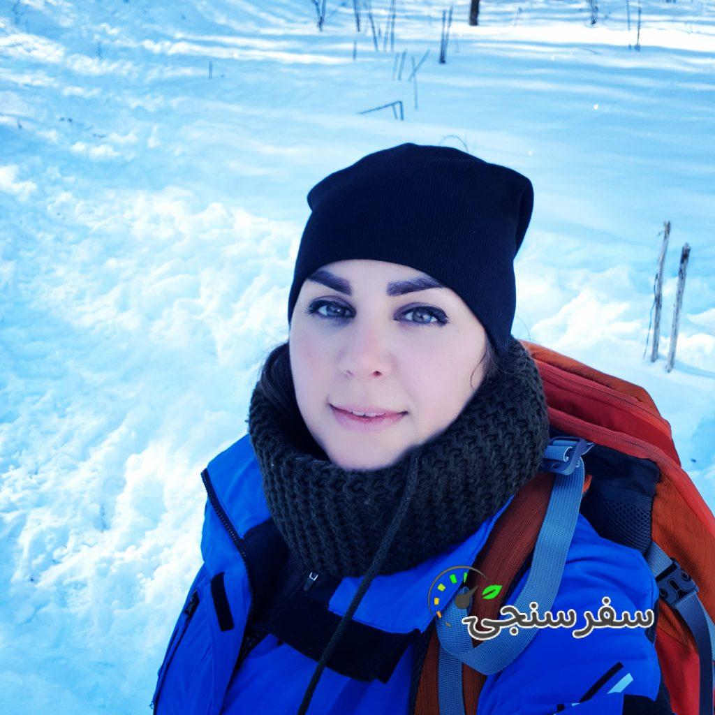 مرجان شاه محمدی در حال گذراندن دوره تور لیدری ایرانگردی جهانگردی در شهر گرگان