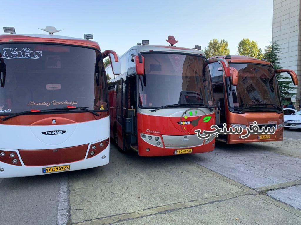 عبدی اجاره اتوبوس دربستی اتوبوس vip توریستی ون توریستی در تهران