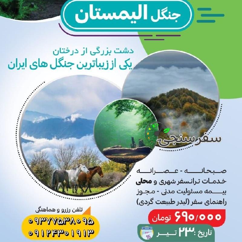 تور یک روزه جنگل الیمستان (جمعه 23 تیر) رسول حسنی