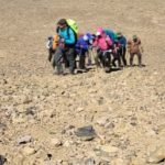 وریا ارم اجرای برنامه تابلوگذاری قله آزاد خط الراس شاهوار