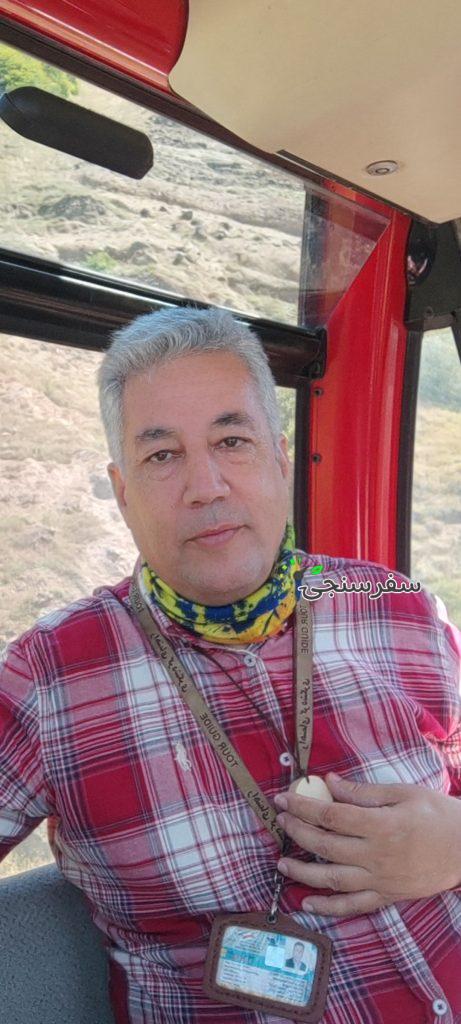 افشین صادق پور راهنمای فرهنگی اصفهان