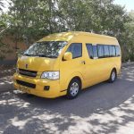 محسن عباس زاده راهنماراننده با ون هایس 13صندلی