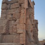 تماشای غروب زیبای خورشید در تخت جمشید ✌️😇