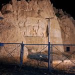 تماشای غروب زیبای خورشید در تخت جمشید ✌️😇