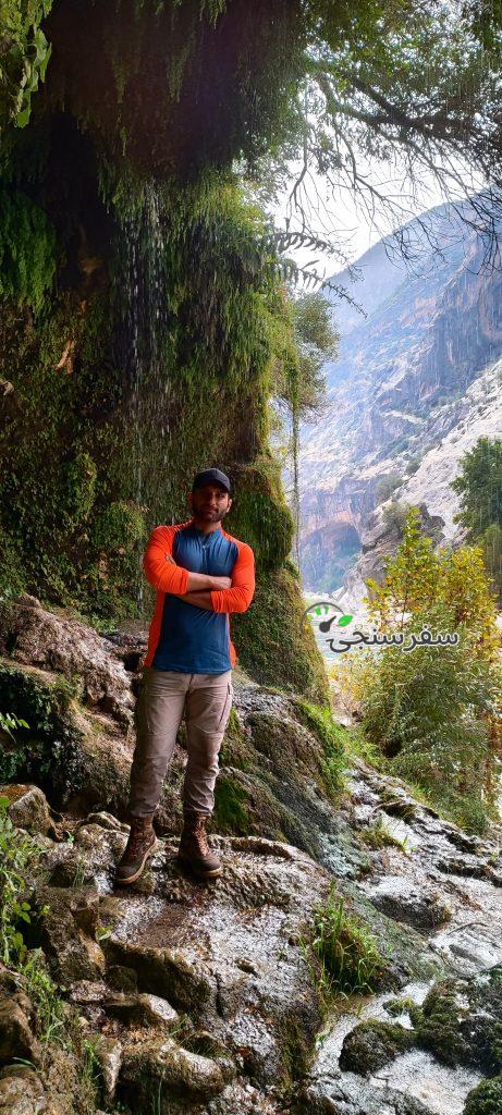 حسین اسکندری لیدر محلی طبیعت گرد و کوهنوردی در ایذه