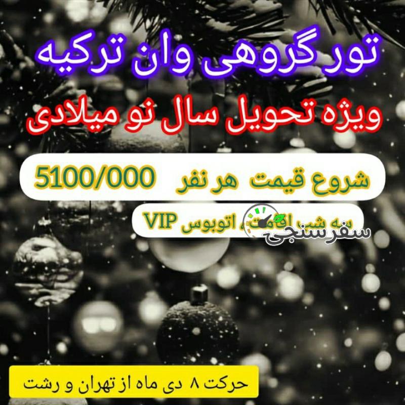 تور ویژه ژانویه وان ترکیه