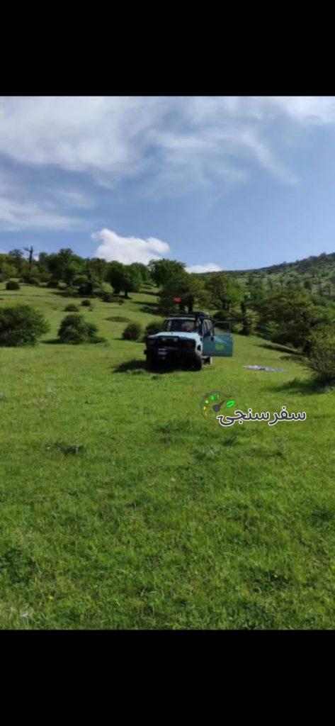 عباسعلی غلامی اجاره ماشین آفرود در جنگل ابر شاهرود