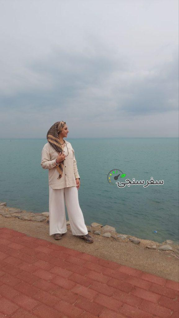 حاتمه عباسی نیا تور لیدر فرهنگی در تهران