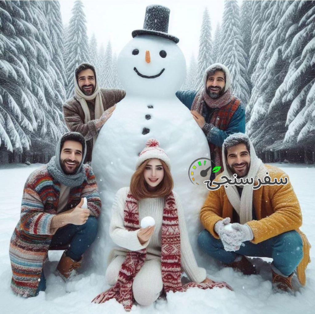 مهران صداقت پور جشنواره ادم برفی