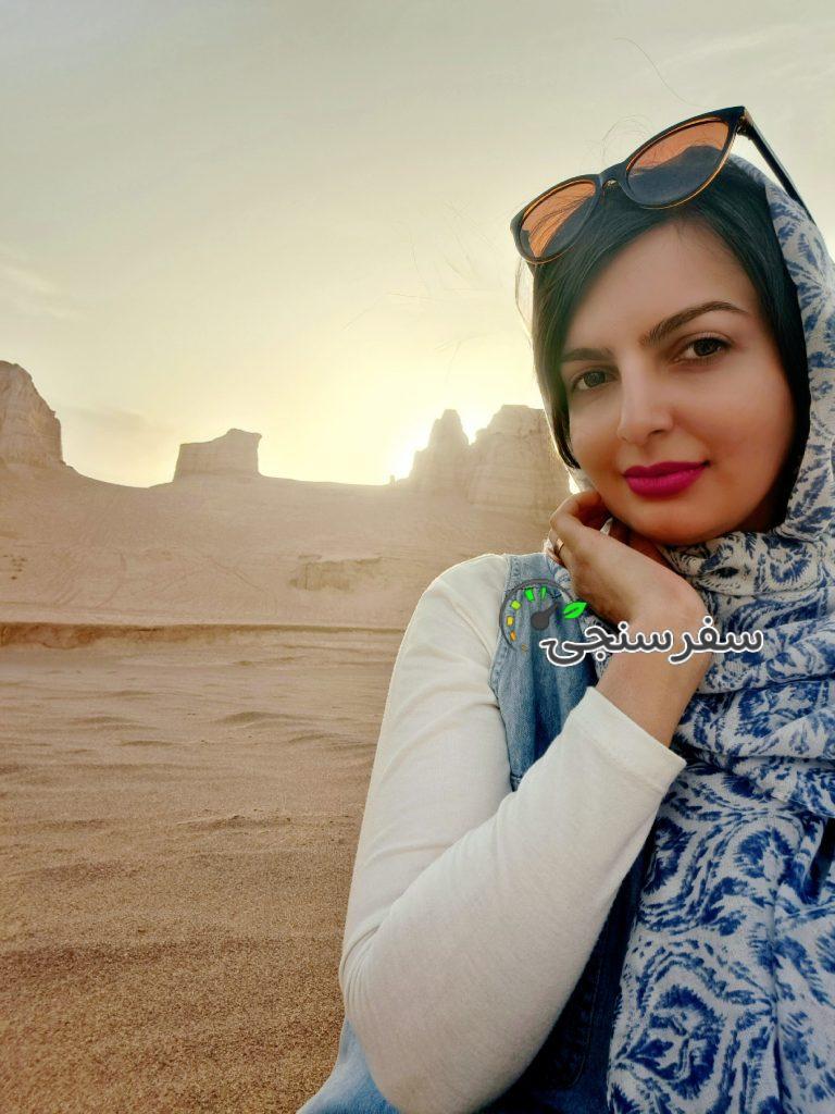 شیما محسن بیگی لیدر فرهنگی تاریخی در کرمان زبان ایتالیایی و انگلیسی