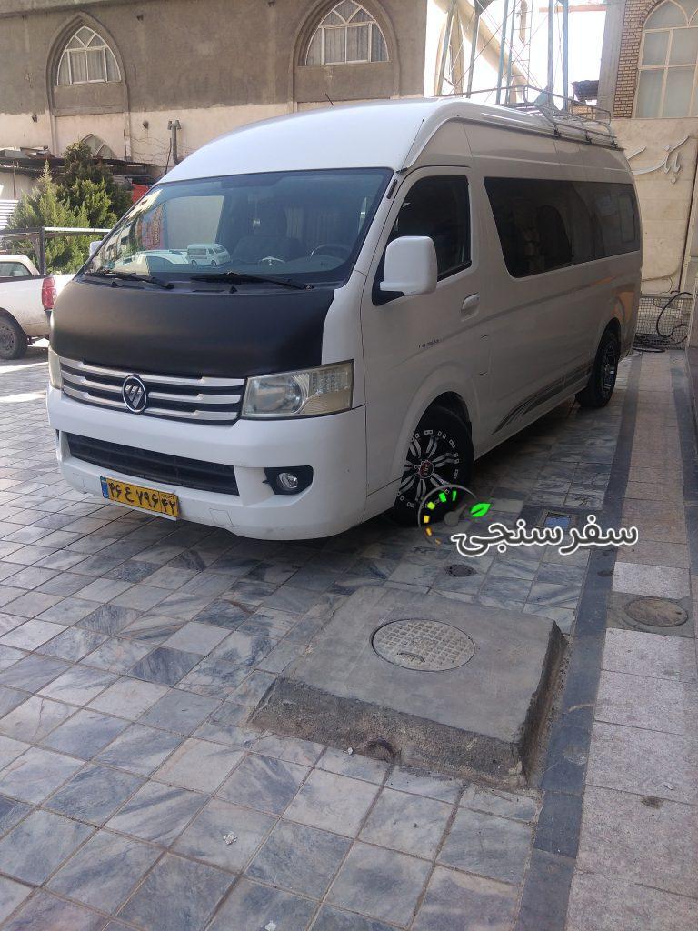 ون دربستی مشهد اجاره ون هایس فوتون ( میتسوبیشی) محسن بهزادی