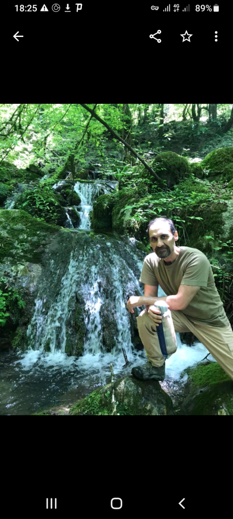 هومن ابراهیم پور معصومی راهنمای طبیعت گردی از چالوس