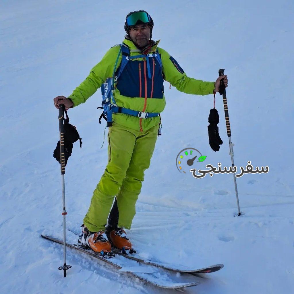 علی نصیری فروشگاه کوهنوردی برودپیک در تهران/