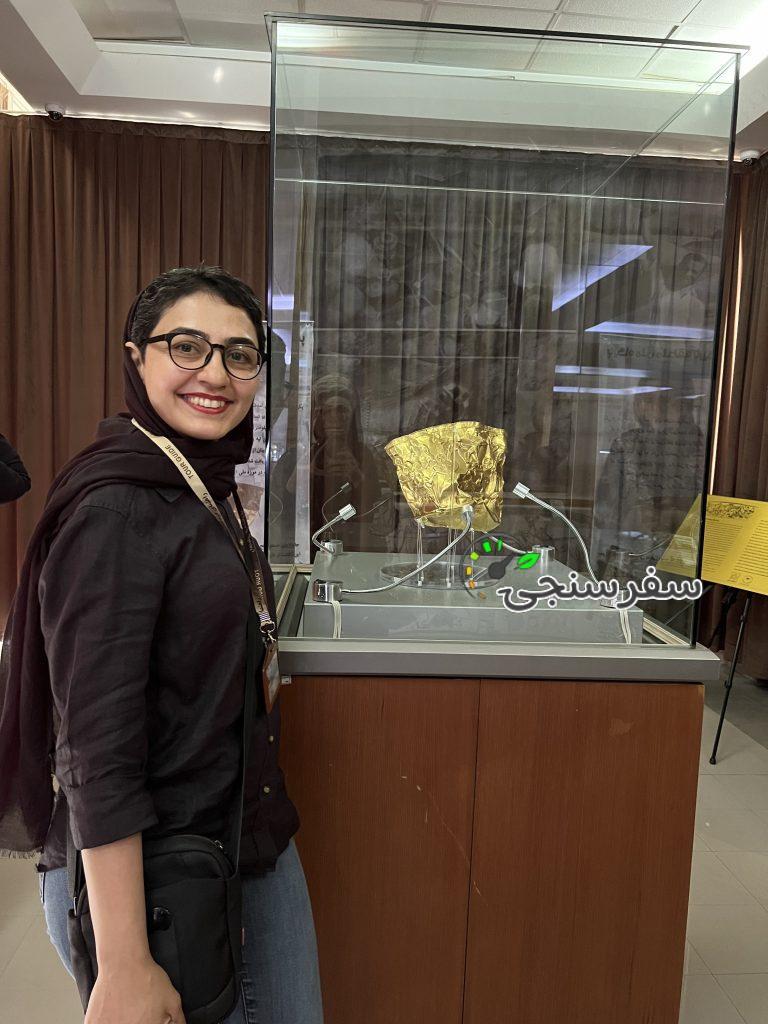 افسانه جعفری لیدر گردشگری فرهنگی در نقده آذربایجان غربی