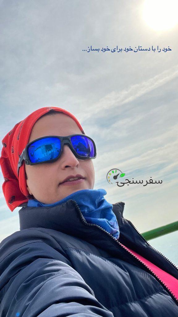 سهیلا صمدی لیدر طبیعت‌گردی در تهران