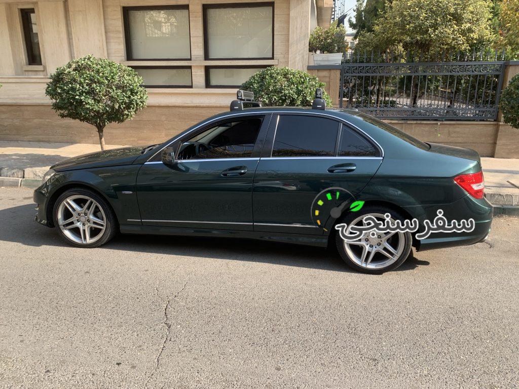 مهدی میرباقری اجاره بنز c200 در تهران