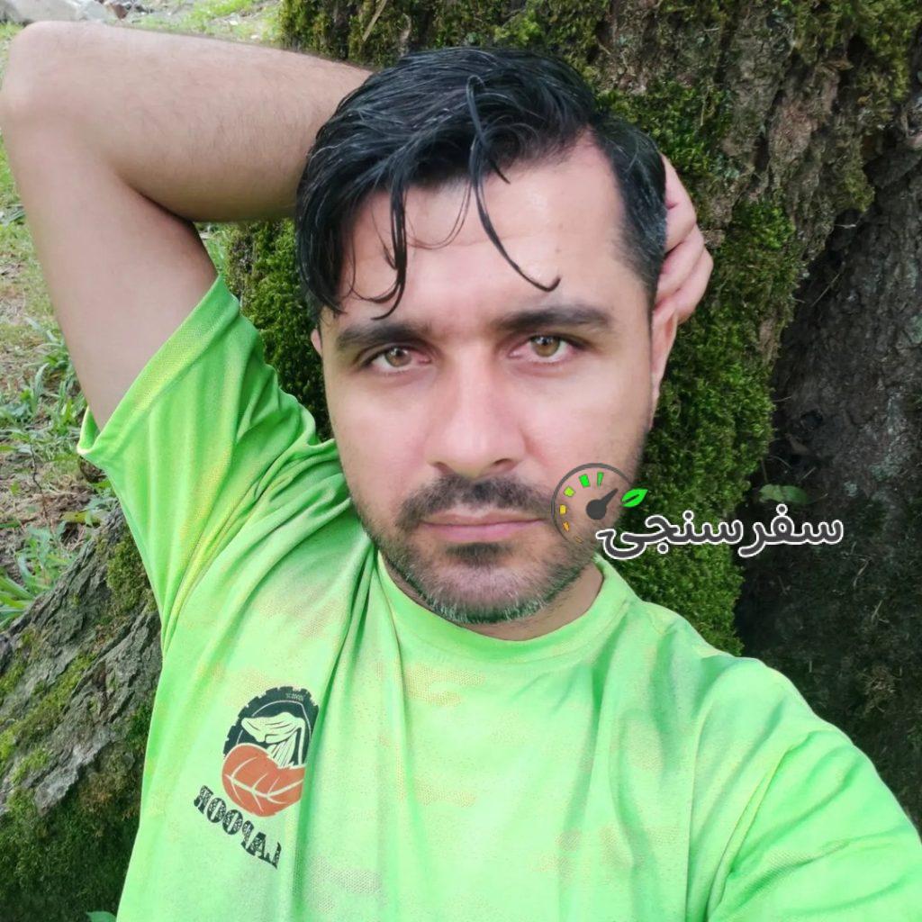 سعید محمدی لیدر محلی طبیعت گردی در سوادکوه/