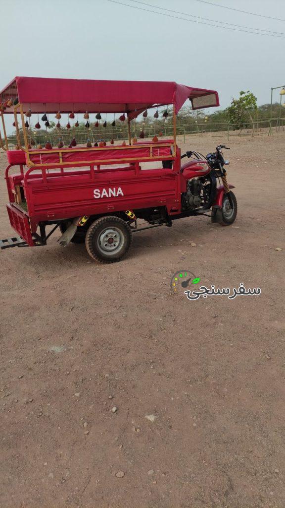 گشت جزیره هرمز با موتور سه چرخه