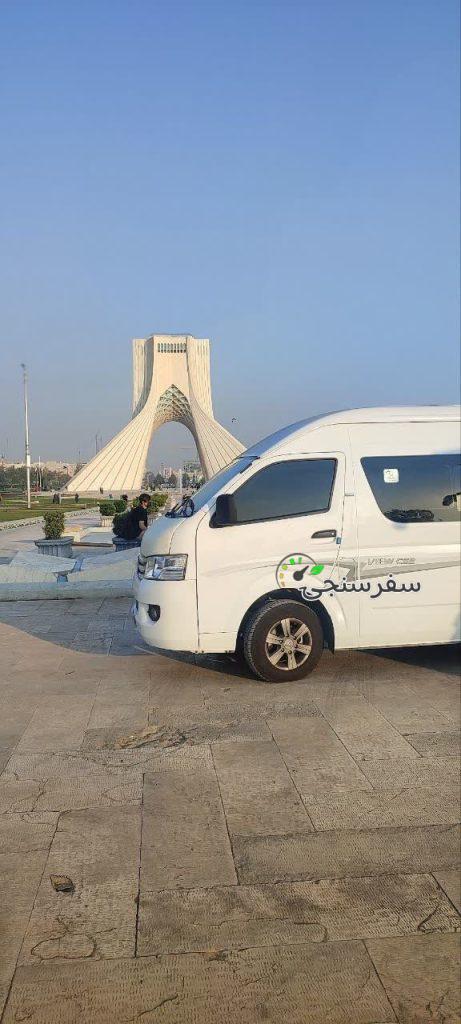 حمید قاسمی اجاره ون دربستی و دراختیار همراه با راننده در تهران