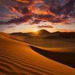 تور کویر ورزنه (تلألو خورشید بر دیواره رمل)