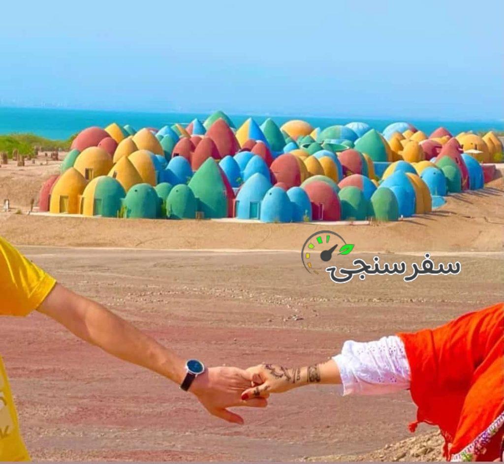 گشت جزیره هرمز با موتور سه چرخه