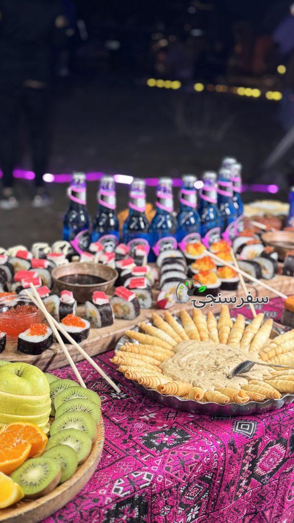 خدمات آشپزی و میز آرایی در تهران