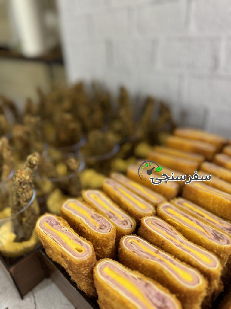 خدمات فینگر فود برای تورهای گردشگری در تهران