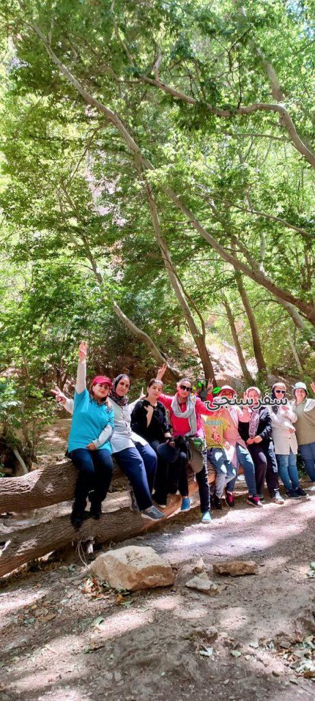 روژان تکاپو لیدر طبیعت گردی در شیراز