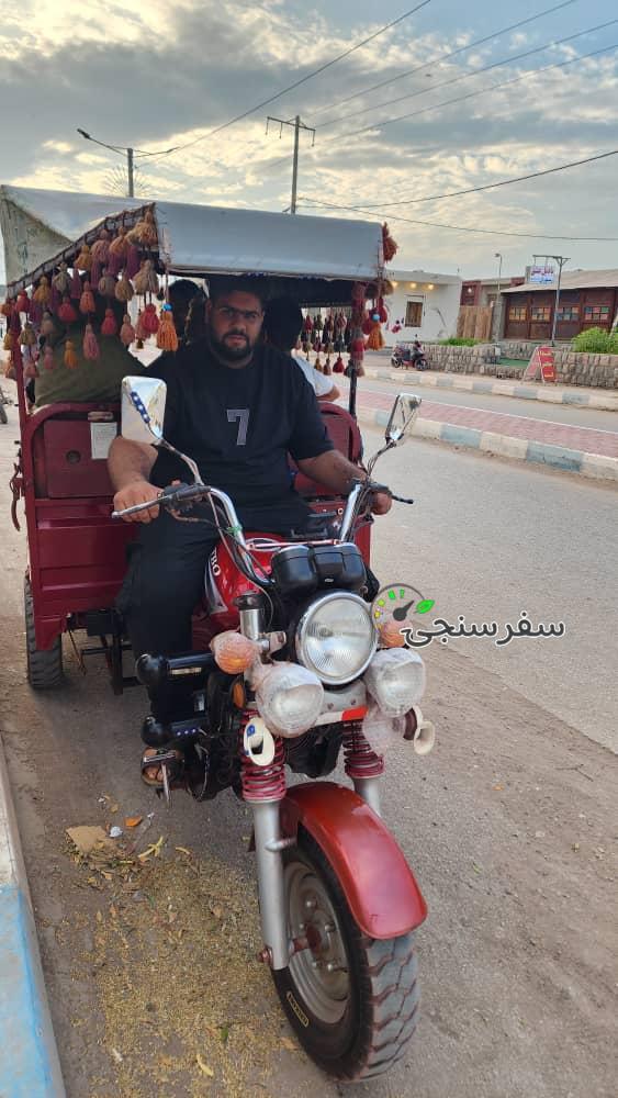 اجاره موتور و توک توک و راننده در جزیره هرمز امیرحسین دریاپیما