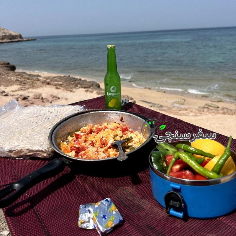 کیوان صالحی تورلیدر محلی در جزیره ابوموسی هرمزگان