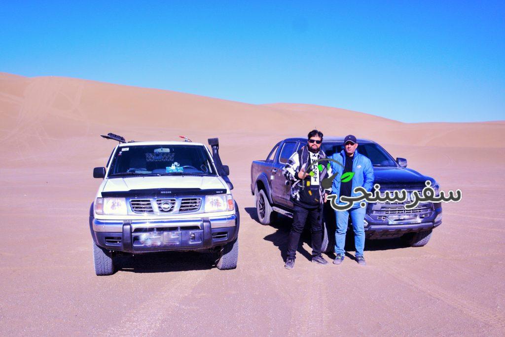 چاپارگشت اصفهان – چاپار آفرود – آفرود با خودرو تجهیز شده نیسان پیکاپ در اصفهان