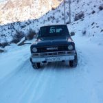 سرویس دهی با پاترول چهار درب و نیسان وانت به هسارچال قله علم کوه در مازندران