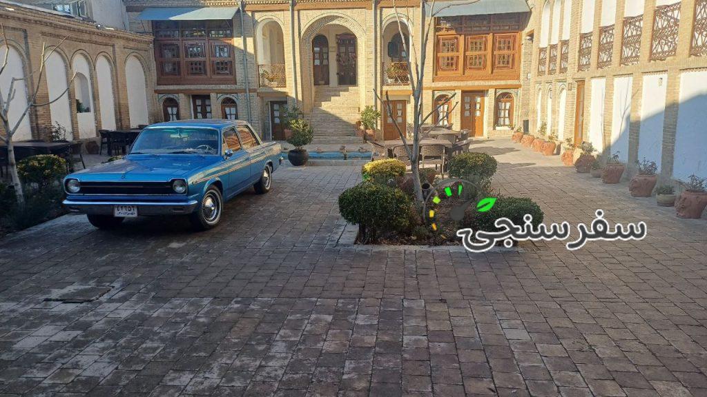 کافه رستوران عمارت تاریخی مصری در بروجرد لرستان