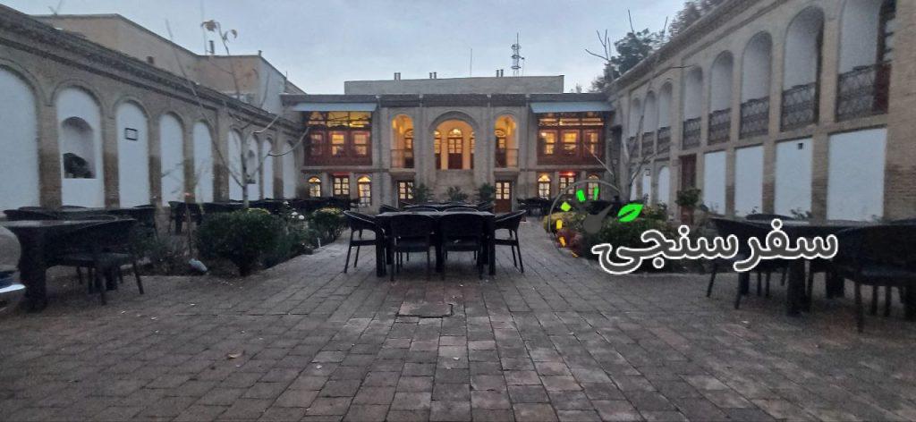 کافه رستوران عمارت تاریخی مصری در بروجرد لرستان