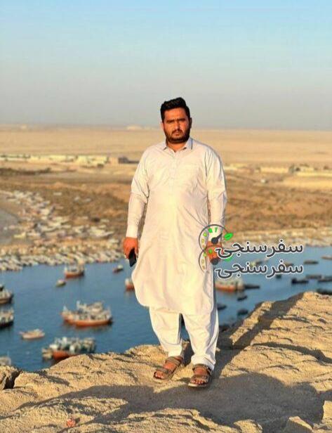 جمشید درتکیده لیدر محلی در چابهار