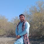 رشید پناه لیدر محلی با خودرو پژو پارس در چابهار