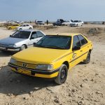 جمشید درتکیده چابهار گردی با اجاره تاکسی زرد