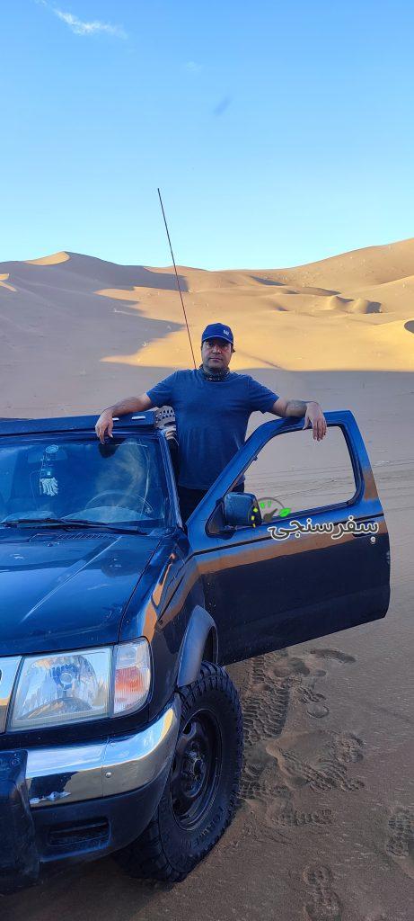 عباس نقی لو_ ماشین آفرود در تهران