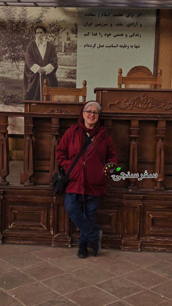 الهام مشتاق لیدر فرهنگی قصه ساز سفر در تهران