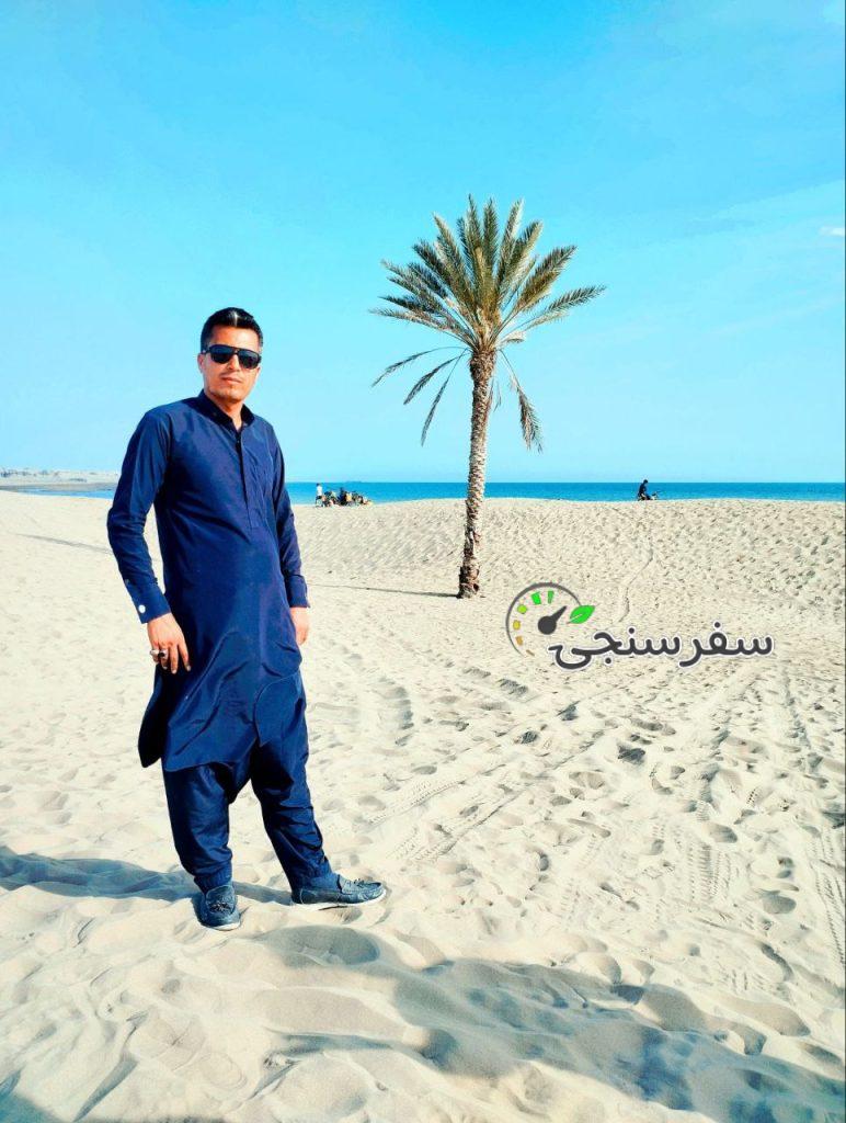 رضا حصاری لیدر محلی طبیعت گردی چابهار