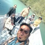 رشید پناه لیدر محلی با خودرو پژو پارس در چابهار