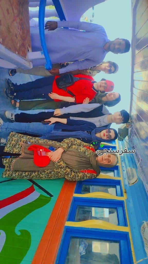 حمید بلوچ لیدر محلی چابهار با خودرو سورن پلاس+