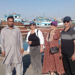 رشید پناه لیدر محلی با خودرو پژو پارس در چابهار