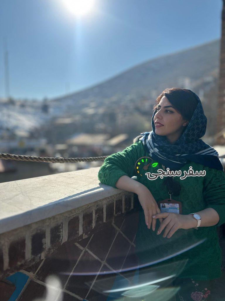 ندا ادیب لیدر کارت دار میراث فرهنگی در تهران