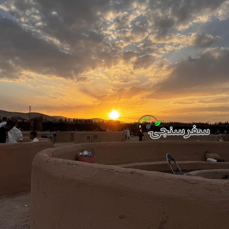 مسعود ابراهیمی اقامتگاه بومگردی کمپ کویری سندباد یزد – اتاق اول