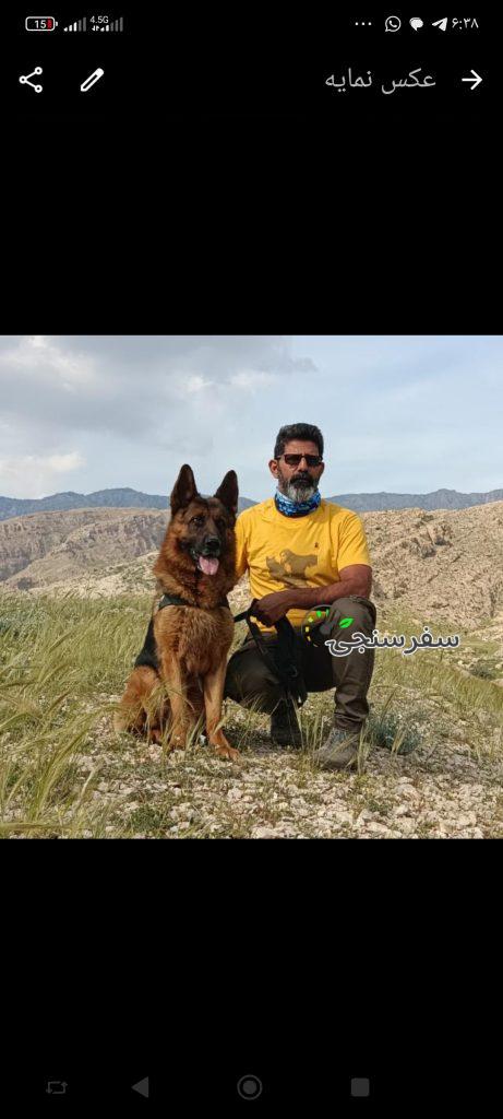 علی قاسمپور لیدر محلی کازرون