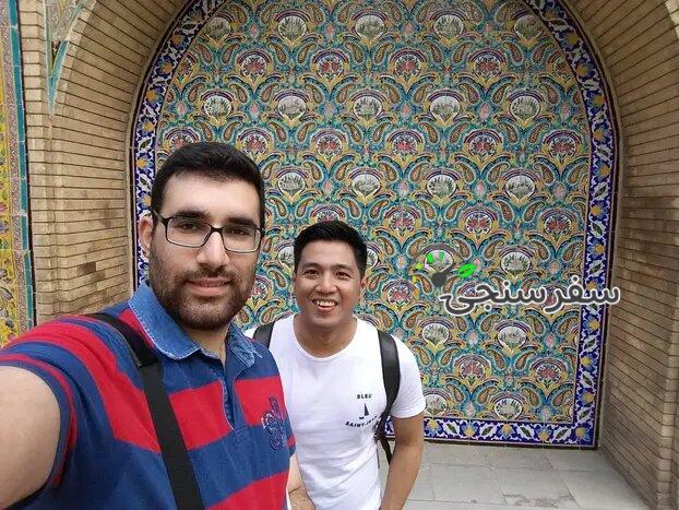 امیرحسین عزیزی راهنمای فرهنگی در تهران